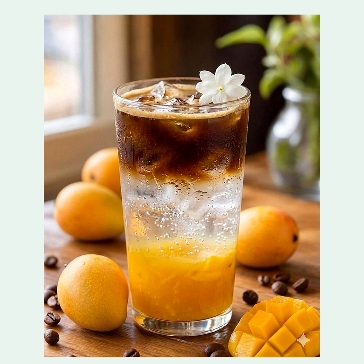 Mango Iced Americano