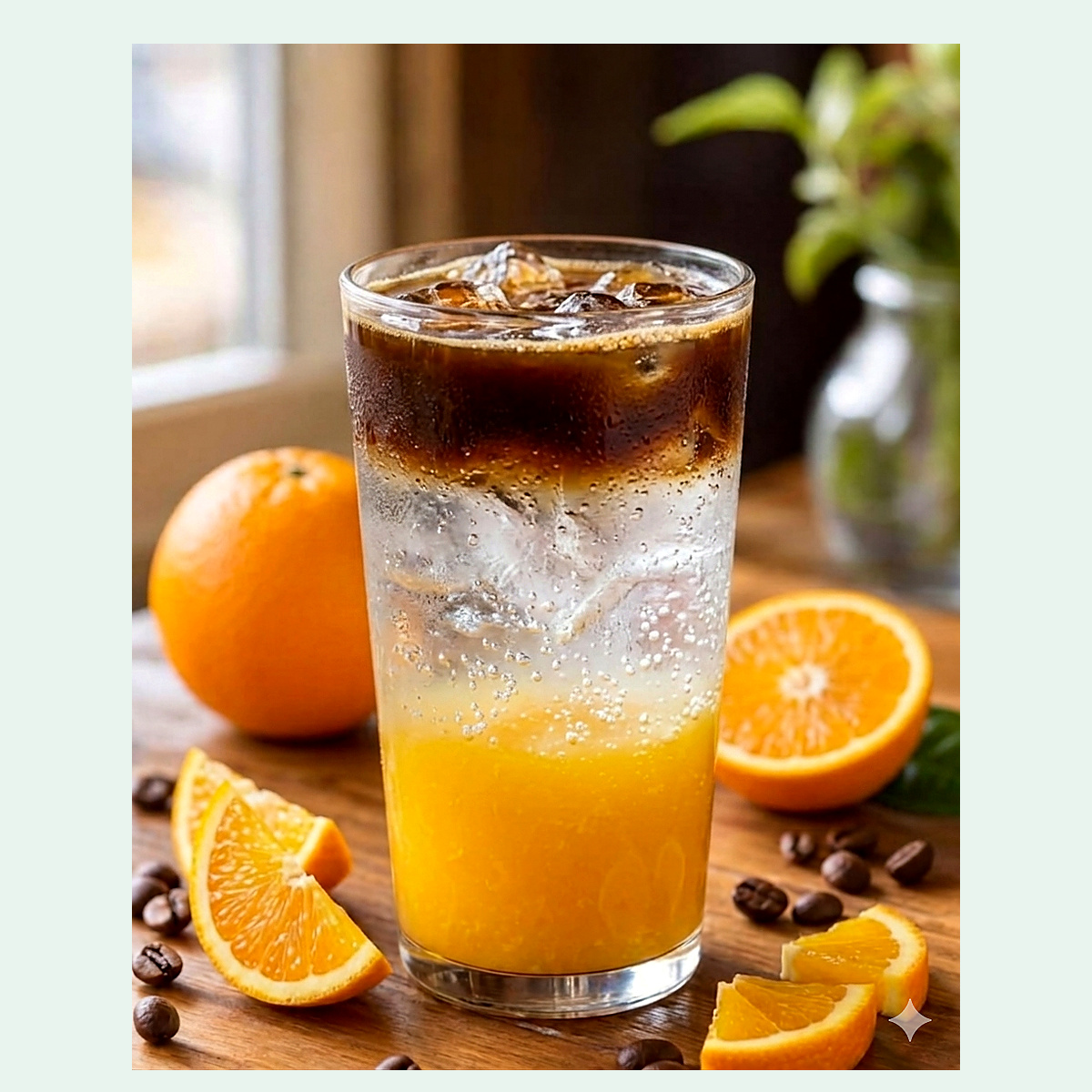 Orange Iced Americano