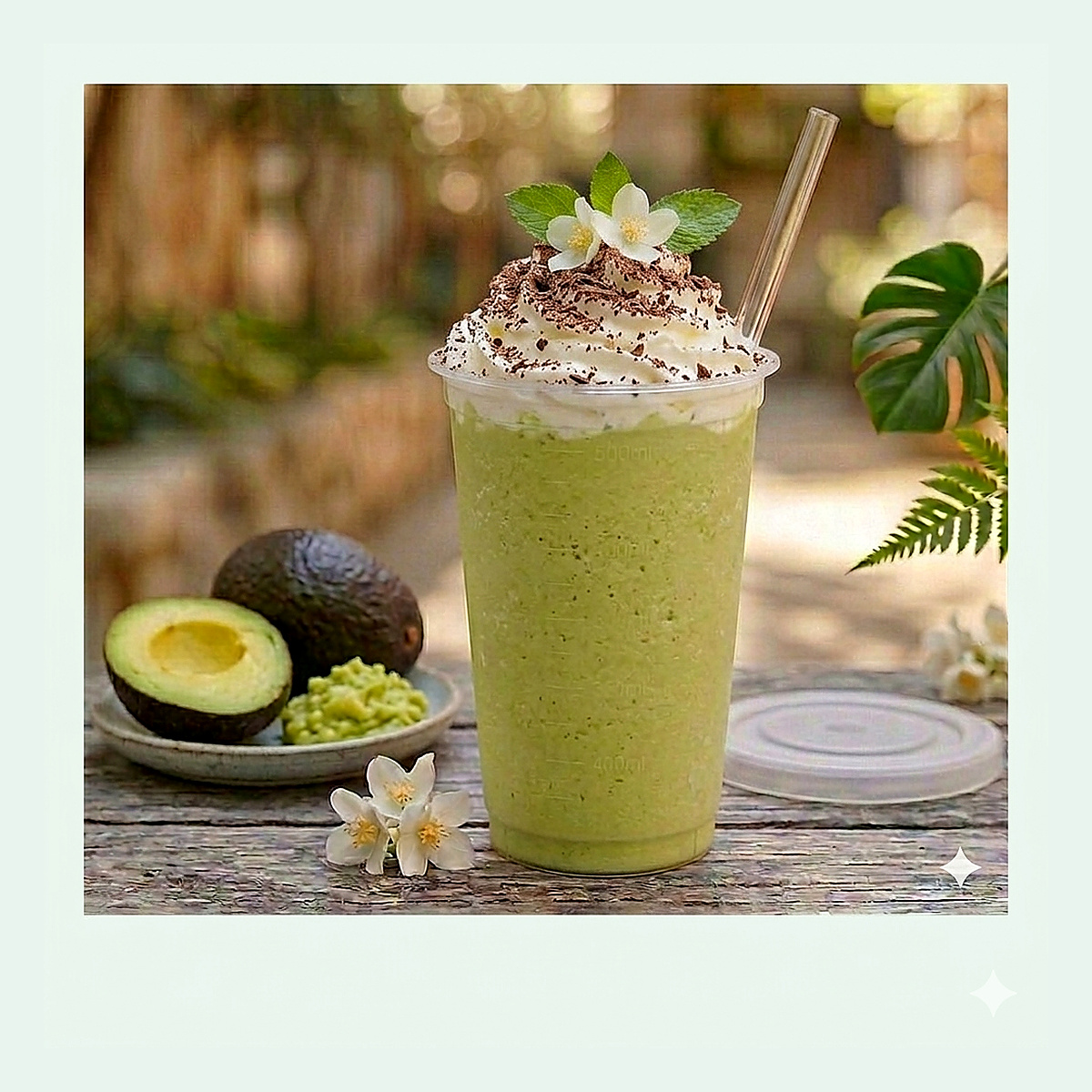 Avocado Cream Topping