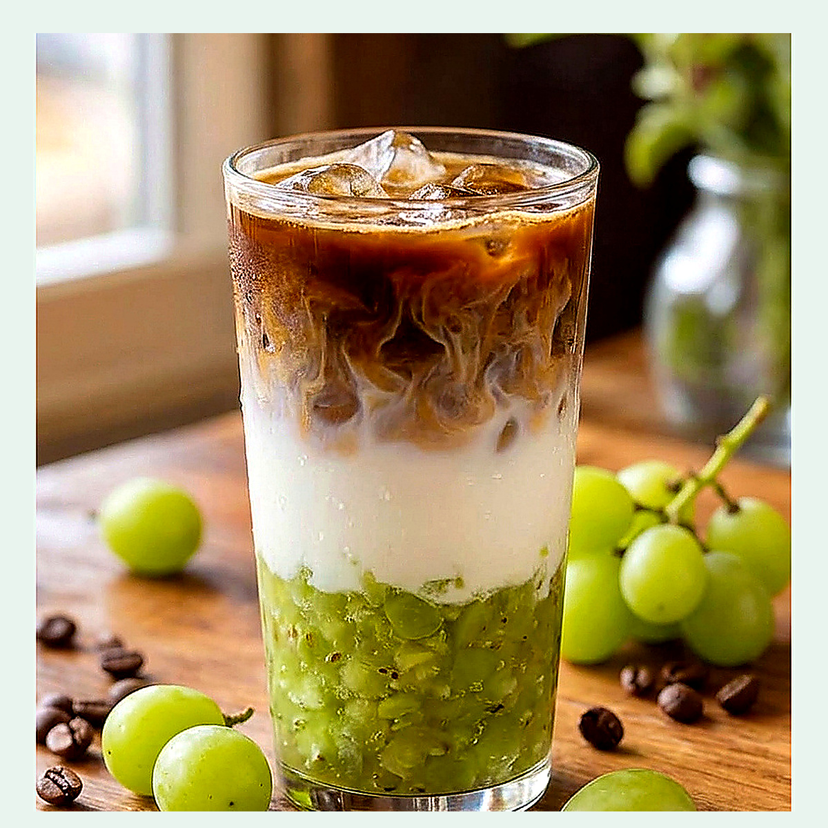 Green Grape Latte
