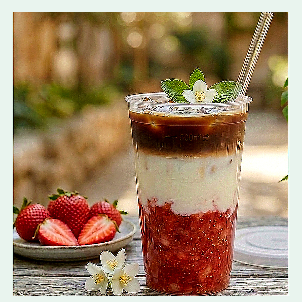 Strawberry Latte