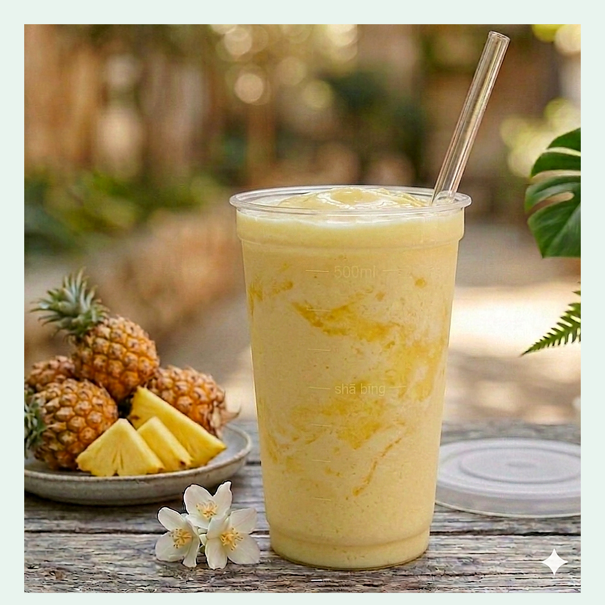 Pineapple Milkshake