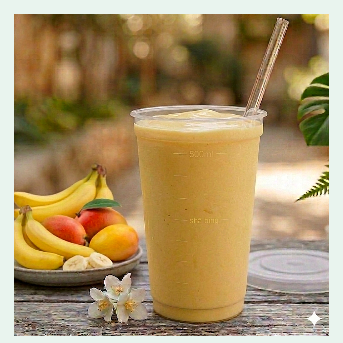 Mango&amp;Banana Mixed Milkshake