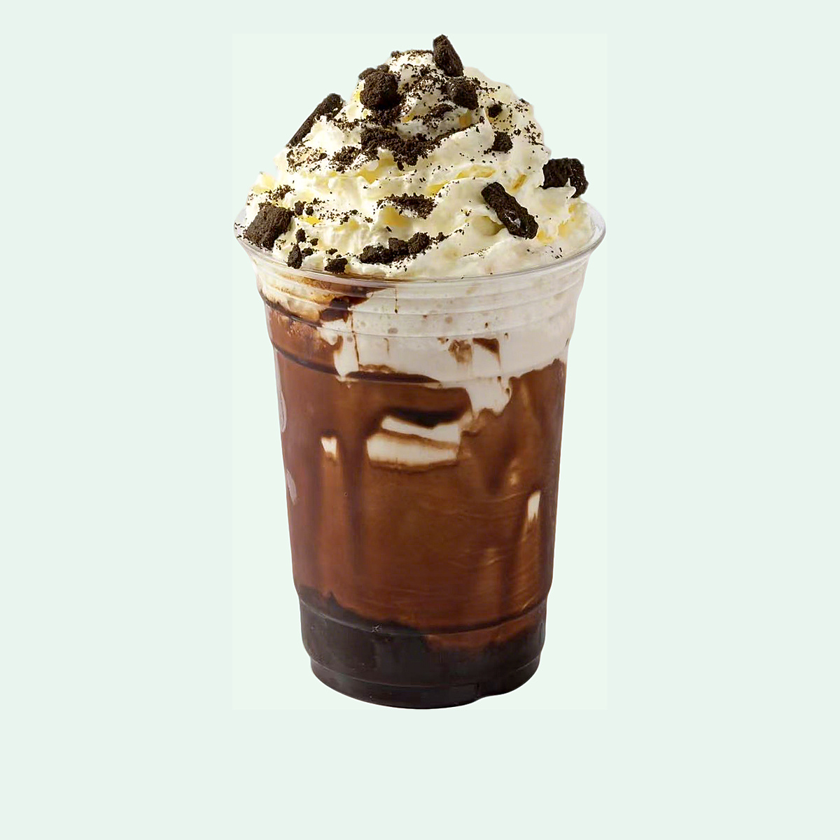 Oreo Milk Latte Cream Topping